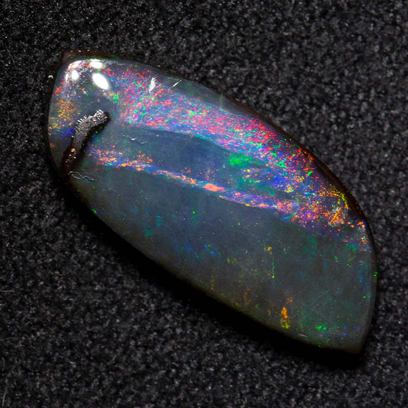 3.07 ct boulder opal 14.1x6.6x3mm - Image 2