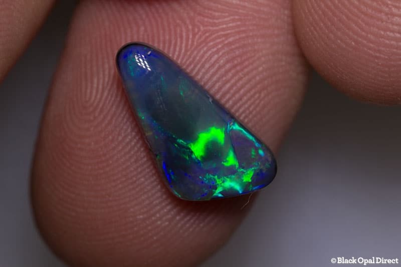 3.11 ct black opal baroque 16x8x4mm - Image 2