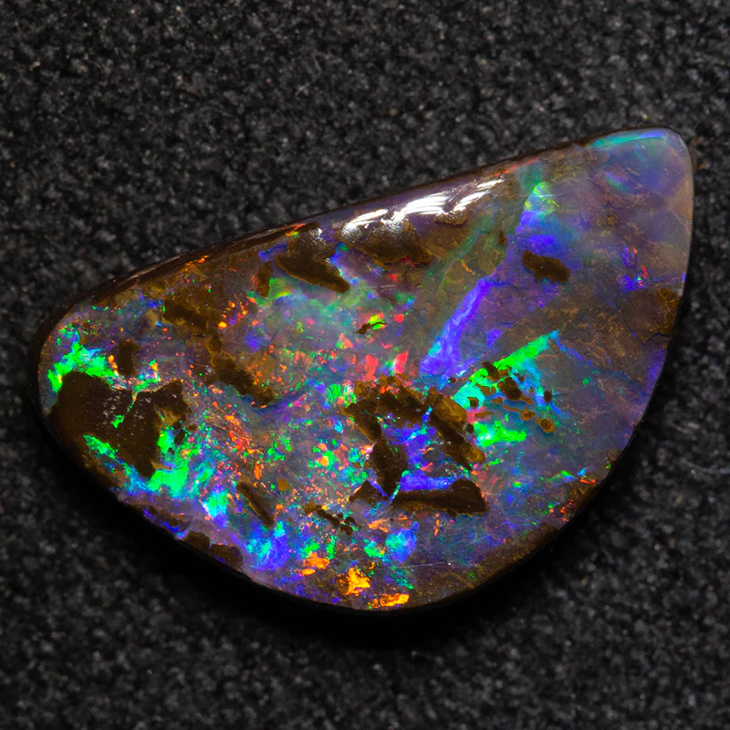3.11 ct boulder opal 12.6x7.4x3.2mm - Image 3