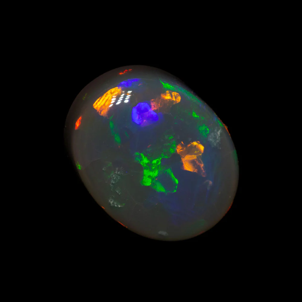 3.12 ct black opal 11.1x8.9x4.5mm - Image 3