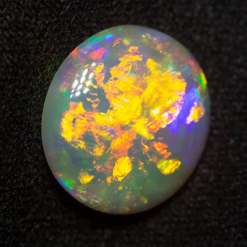 3.13 ct crystal opal 12.5x12x3.4mm - Image 3