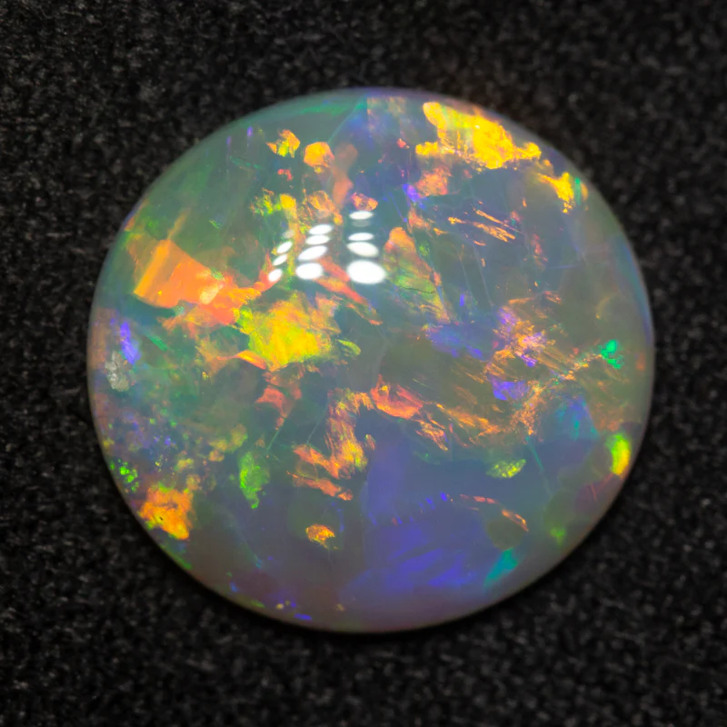 3.13 ct crystal opal 12.5x12x3.4mm - Image 4