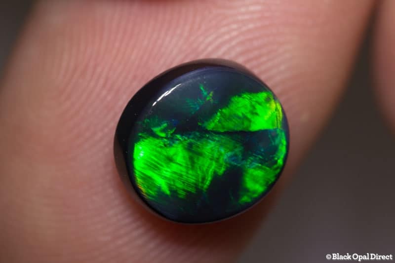 3.14 ct black opal 10.5x10x4.5mm - Image 5