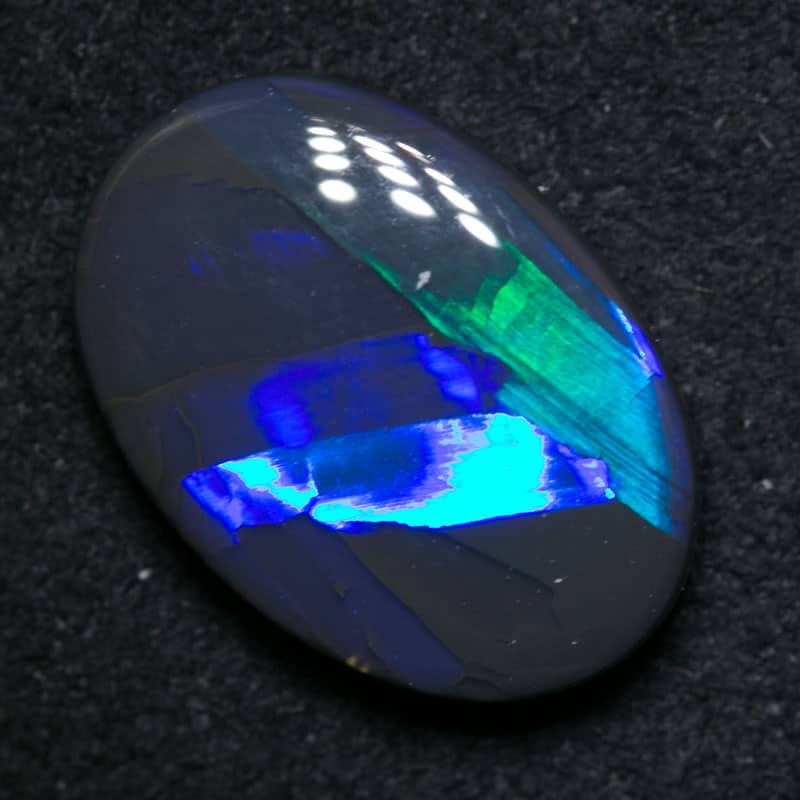 3.14 ct black opal 13x9x3.5mm - Image 3