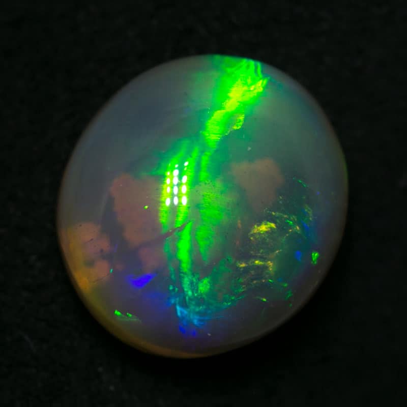 3.16 ct crystal opal 10x9x5.5mm - Image 2