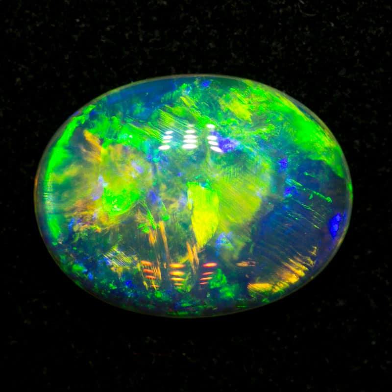 3.16 ct gem double sided crystal opal 12.5x9.5x4mm - Image 3