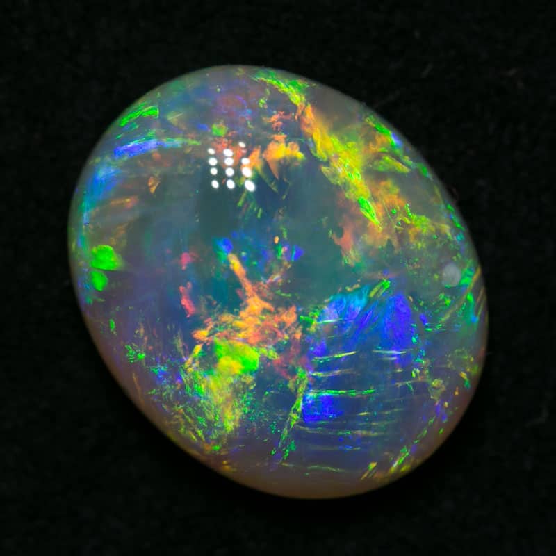 3.18 ct gem crystal opal 11.5x9.5x4.5mm - Image 4