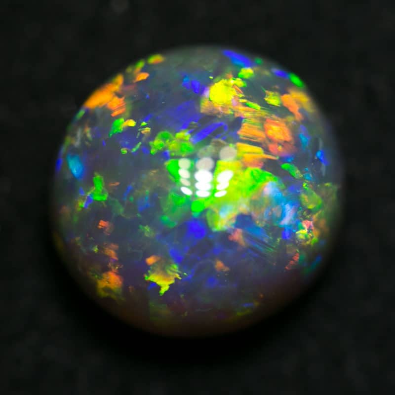 3.23 ct gem crystal opal 9x8.5x7mm - Image 3
