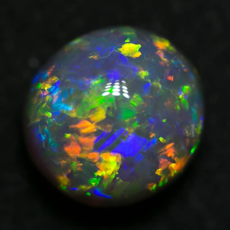 3.23 ct gem crystal opal 9x8.5x7mm - Image 4