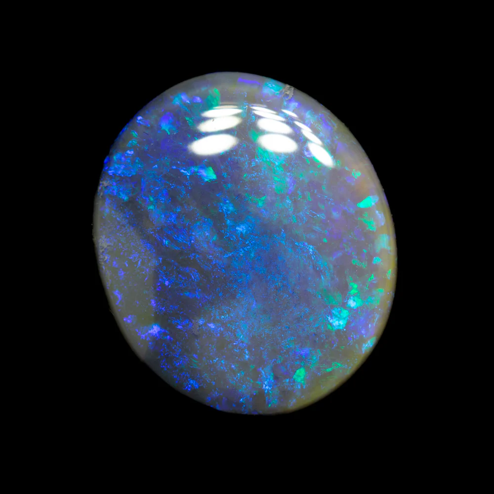 3.24 ct dark opal 13.5x11.7x3mm - Image 2
