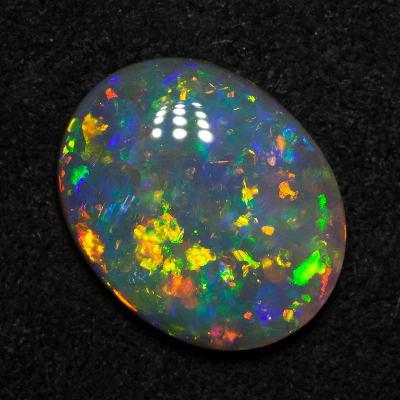 3.24 ct gem crystal opal 13.3x10.7x3.6mm - Image 2