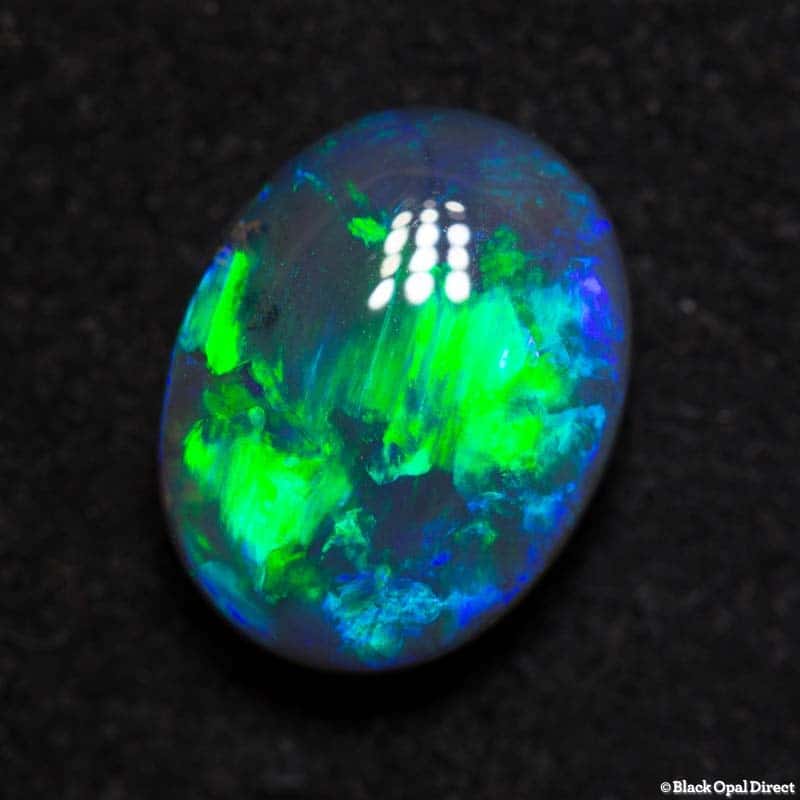 3.25 ct black opal 11x9x5mm - Image 3