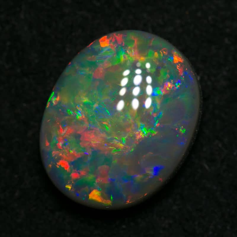 3.25 ct dark opal gem 11x9x4.5 - Image 3