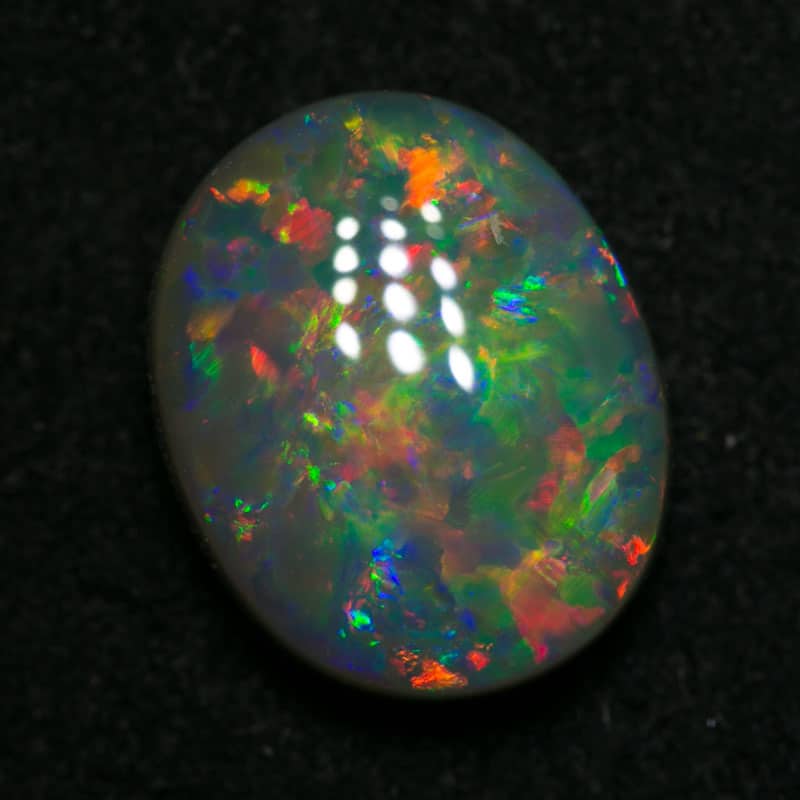 3.25 ct dark opal gem 11x9x4.5 - Image 4