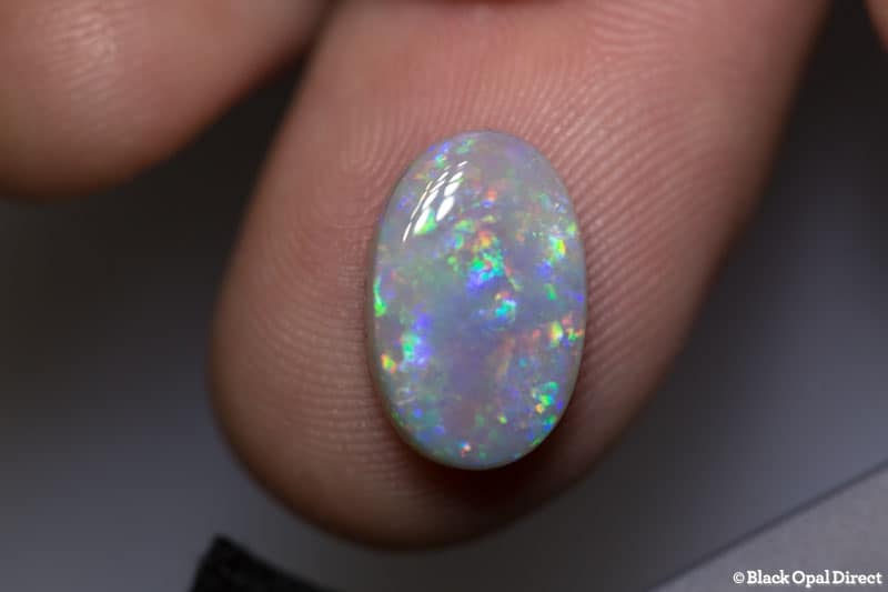 3.25 ct white opal 13.5x9x3mm Shailesh - Image 2