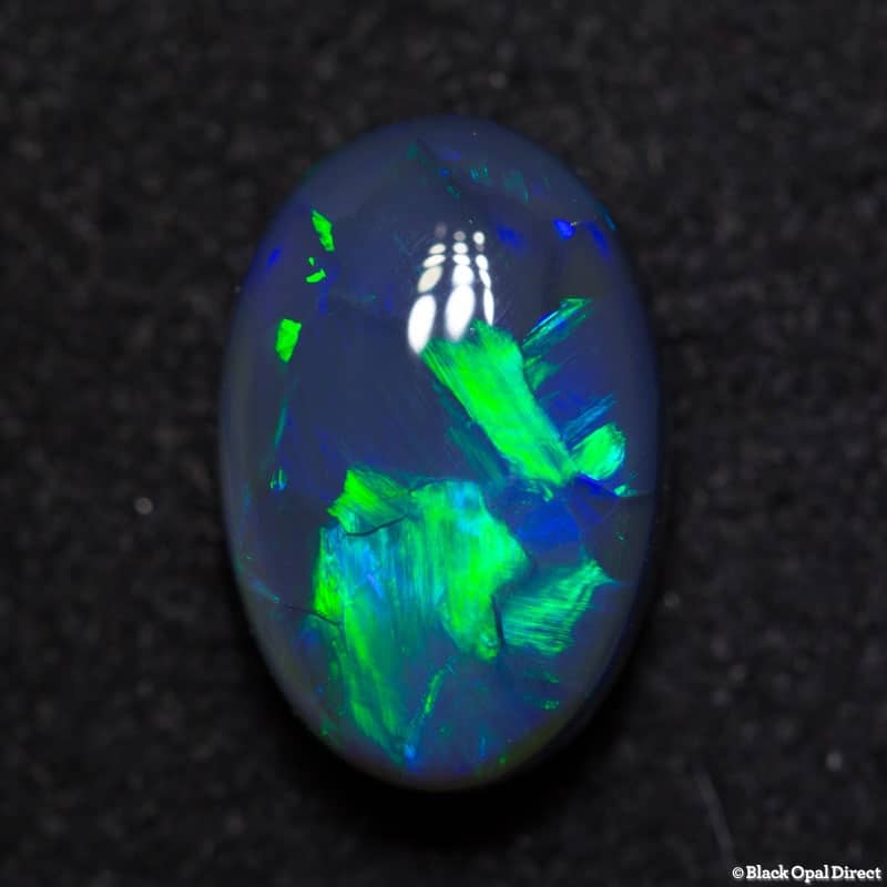 3.26 ct black opal 12x8x5mm - Image 3