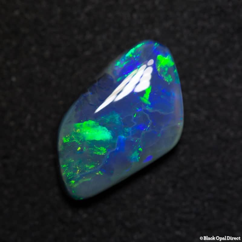 3.28 ct black opal baroque 15.5x9x3.5mm - Image 4