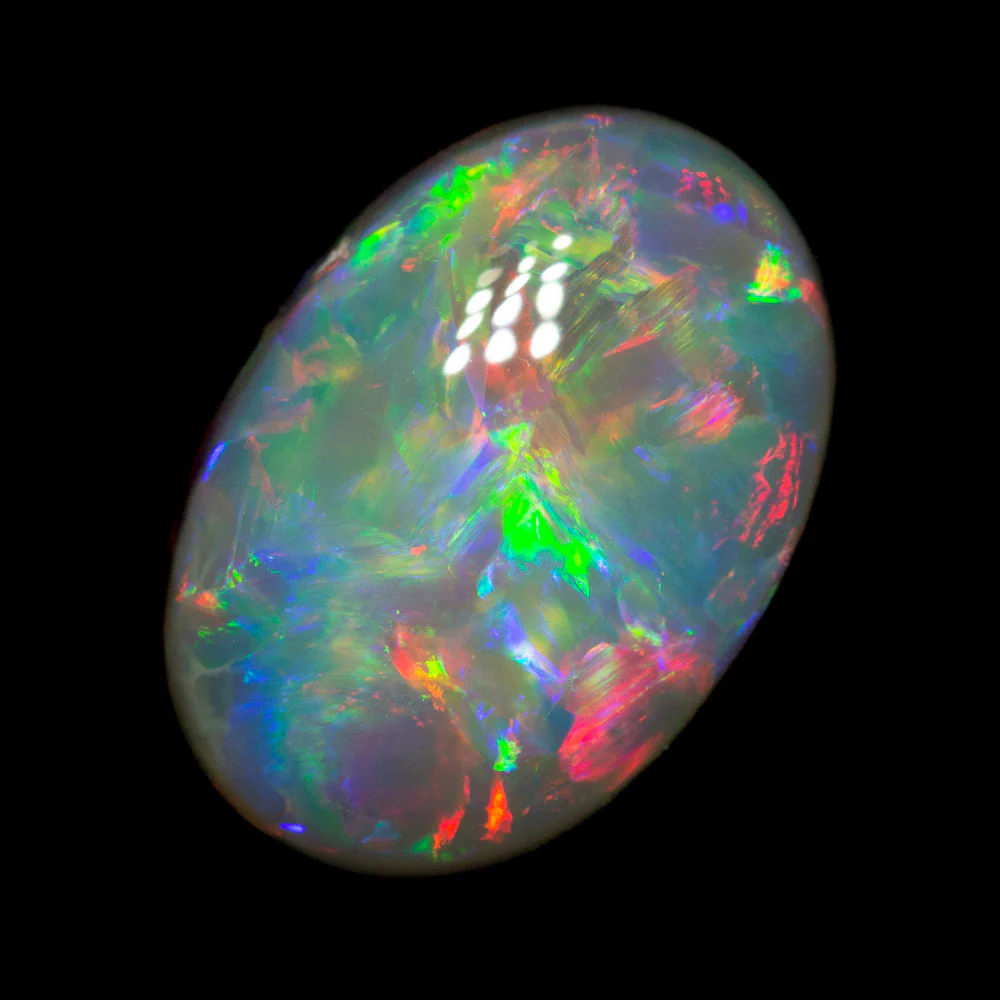 3.28 ct gem dark opal 12.3x8.5x5mm - Image 2