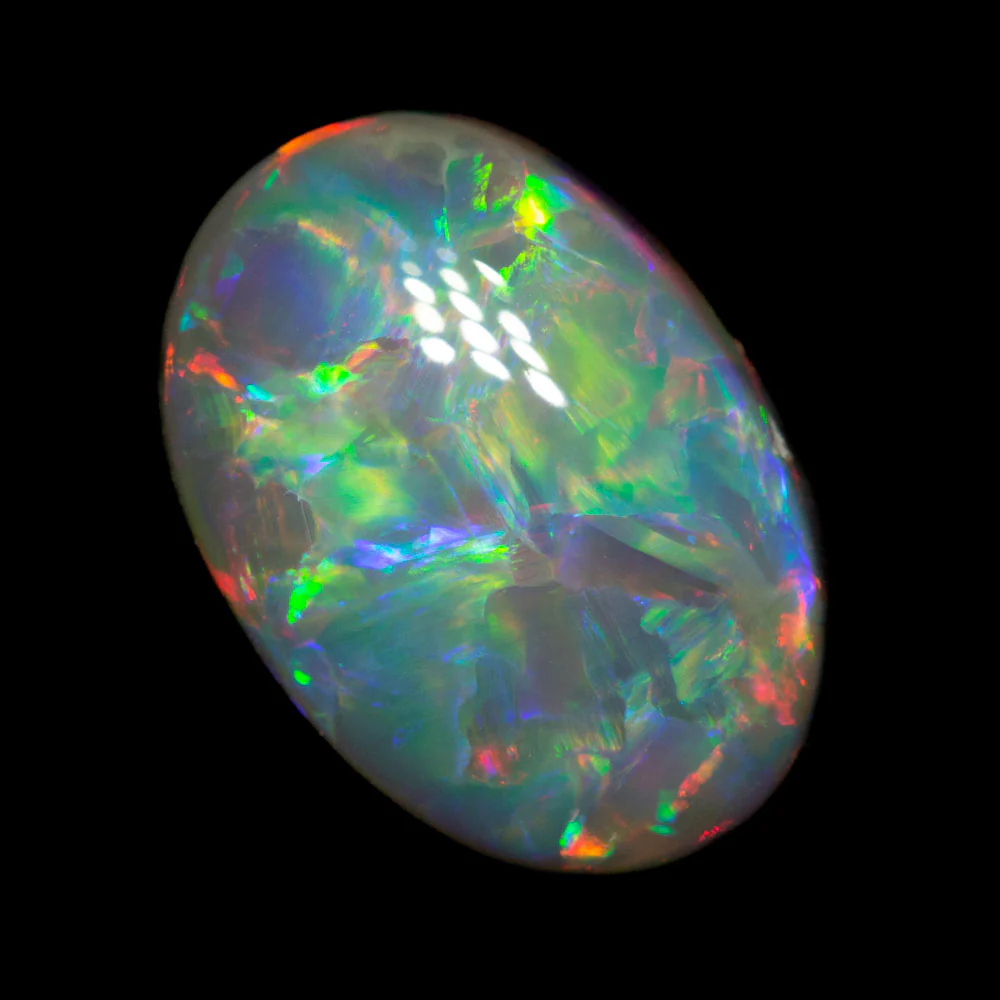 3.28 ct gem dark opal 12.3x8.5x5mm - Image 3