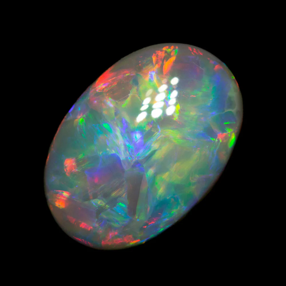 3.28 ct gem dark opal 12.3x8.5x5mm - Image 4