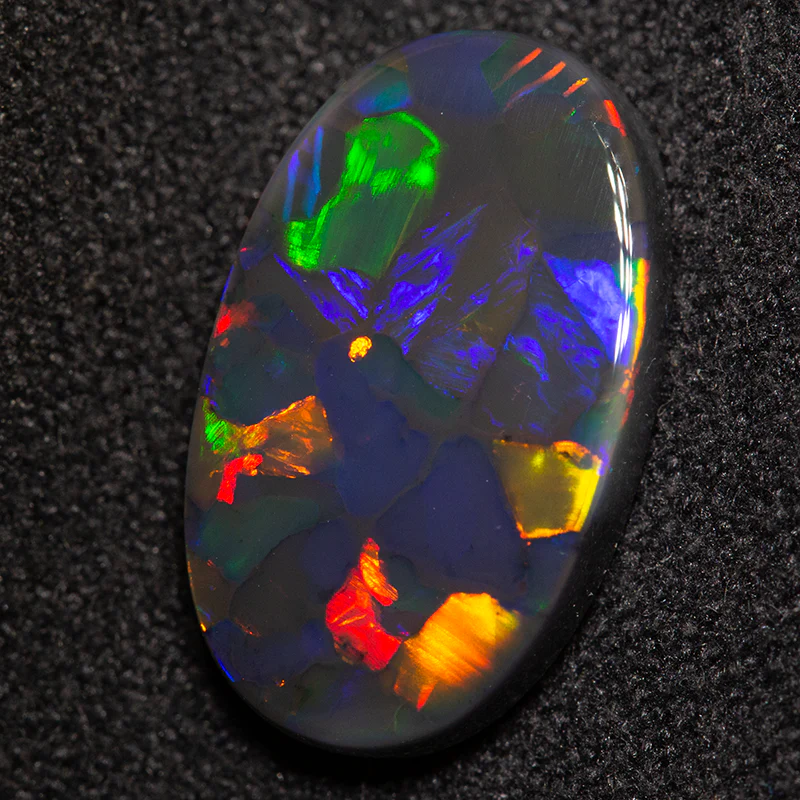 3.32 ct black opal 14.9x8.9x3.5mm - Image 2