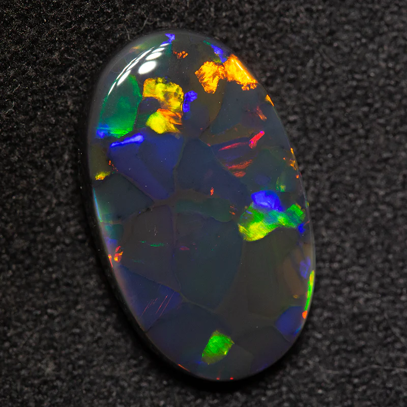 3.32 ct black opal 14.9x8.9x3.5mm - Image 4