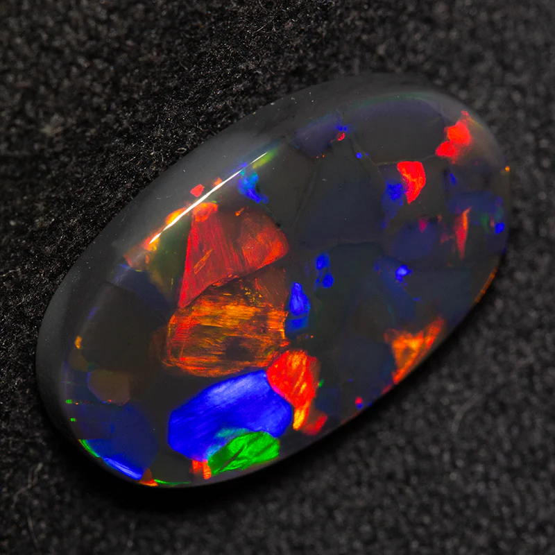 3.32 ct black opal 14.9x8.9x3.5mm - Image 7