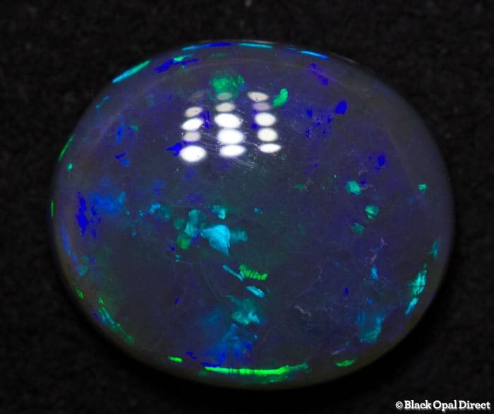 3.35 ct black opal 13x10.5x4mm - Image 2
