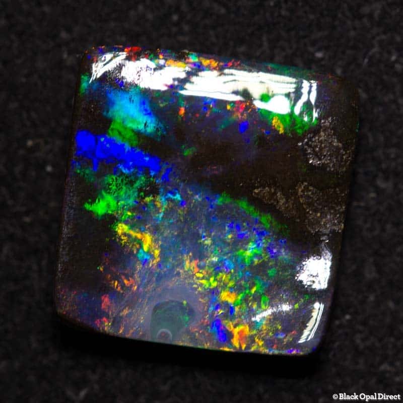 3.37 ct boulder opal square 10x10x3mm - Image 3