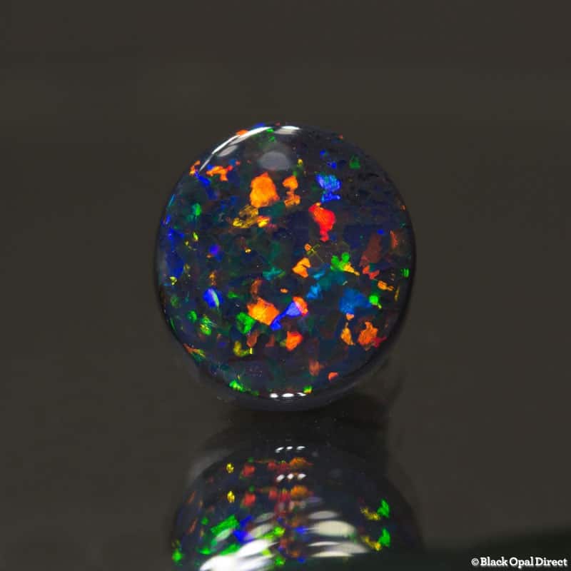 3.38 ct gem black opal collectors piece 10.5x9.8x4.5mm - Image 2