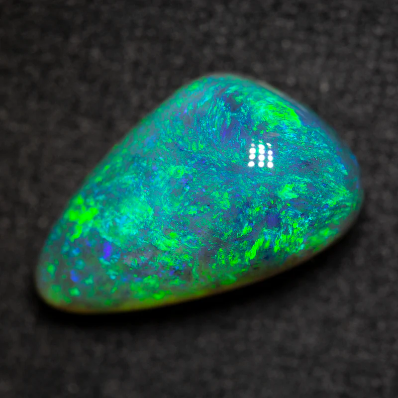 3.39 ct black opal 13x8x6.2mm - Image 2