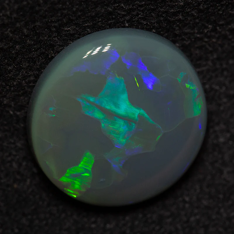 3.39 ct black opal 12.4x12x3.5mm - Image 2