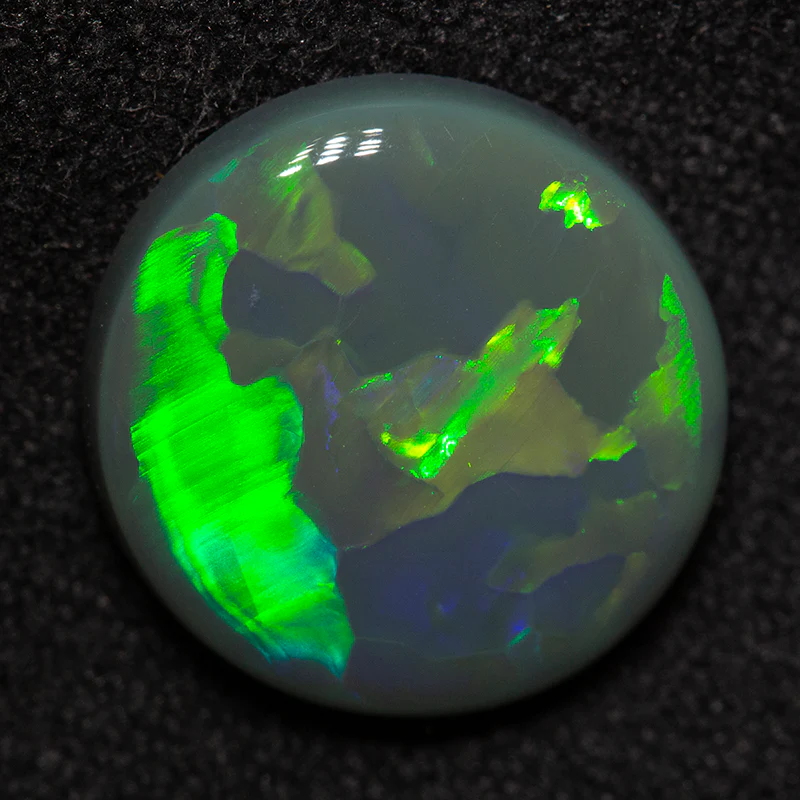 3.39 ct black opal 12.4x12x3.5mm - Image 3