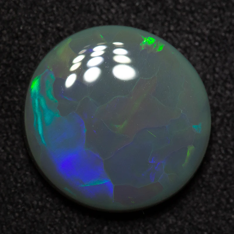 3.39 ct black opal 12.4x12x3.5mm - Image 4
