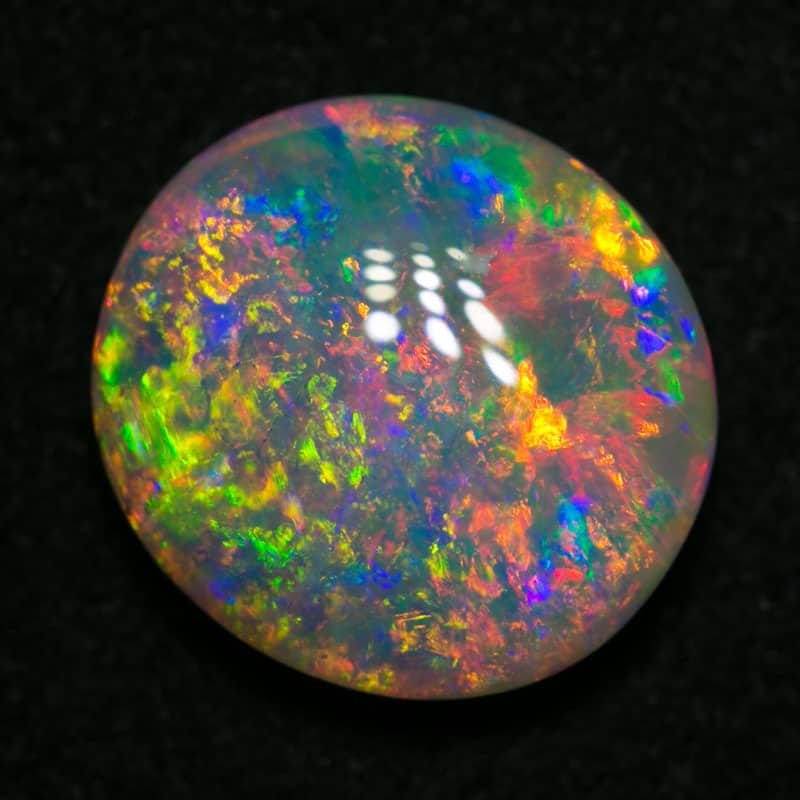 3.39 ct double sided gem crystal opal 11.5x10.5x4.5mm - Image 2