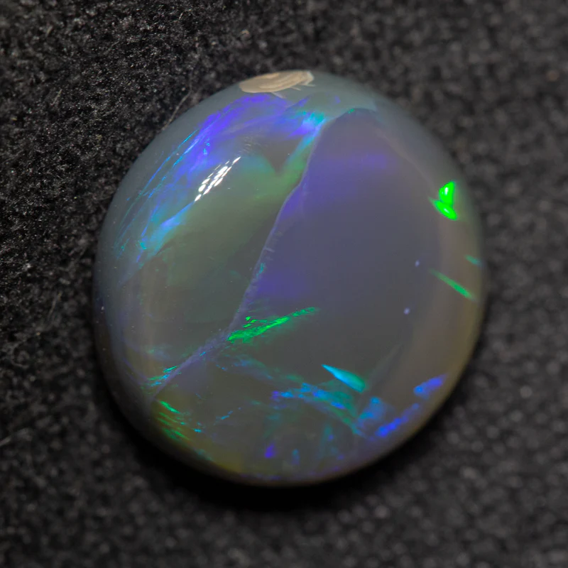 3.41 ct black opal 11x10.9x4.4mm - Image 3