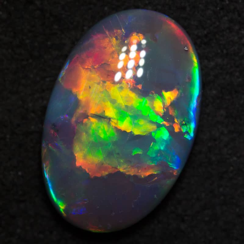 3.41 ct black opal 14.2x9.3x4.2mm - Image 3