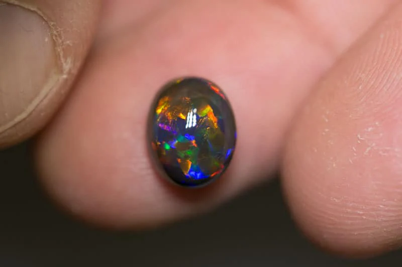 3.41 ct gem back opal 10x8x6mm remainder after deposit - Image 4