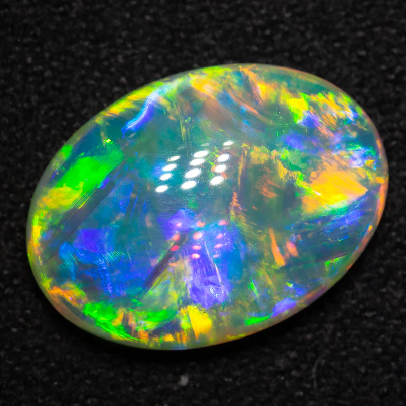 3.41 ct gem crystal opal 13.3x9.7x4.5mm - Image 2