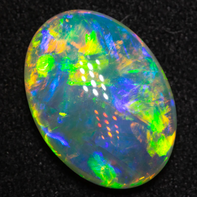 3.41 ct gem crystal opal 13.3x9.7x4.5mm - Image 3