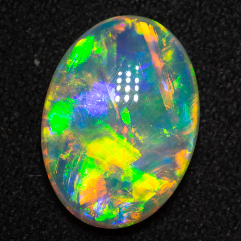 3.41 ct gem crystal opal 13.3x9.7x4.5mm - Image 4