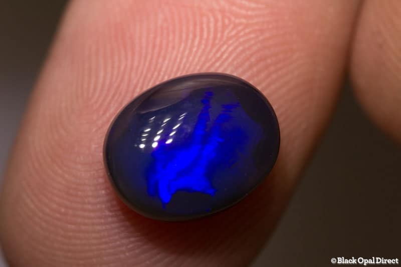 3.42 ct black opal 11.5x9x5mm - Image 3