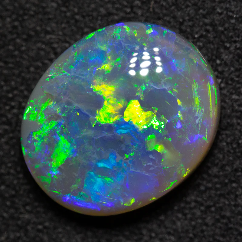 3.42 ct black opal 11.8x10x4.6mm - Image 3