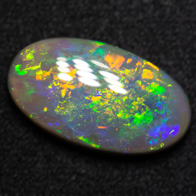 3.43 ct dark opal 14.6x8.2x3.9mm - Image 2
