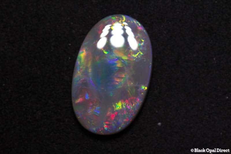 3.46 ct semi black opal 15x9.5x3mm - Image 3