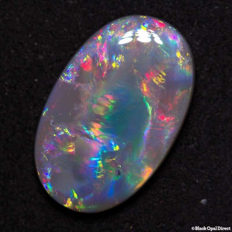 3.46 ct semi black opal 15x9.5x3mm - Image 4