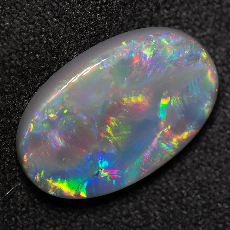 3.46 ct dark opal 15x9.5x3mm - Image 2