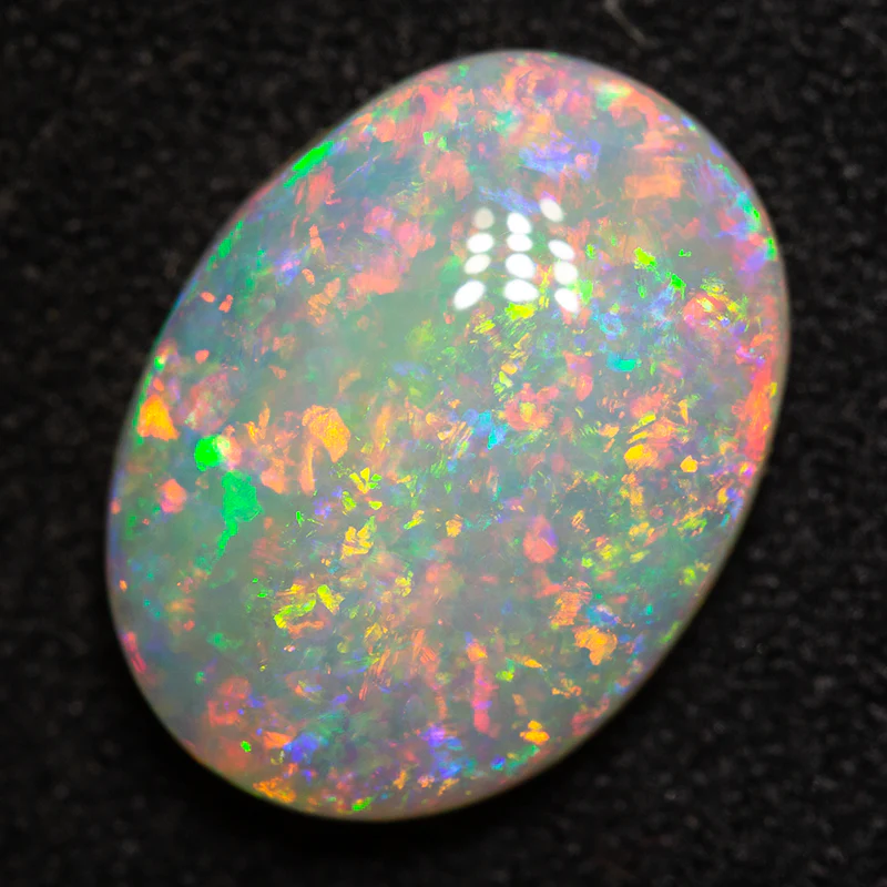 3.49 ct white opal 13x9.8x4.2mm - Image 2