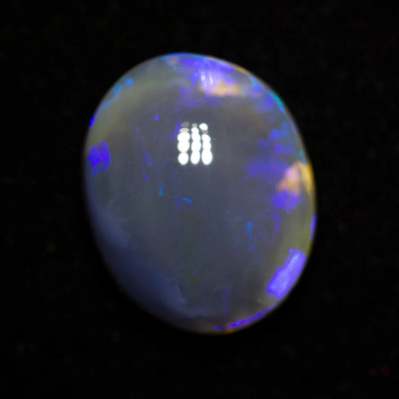 3.52 ct black opal 12x9.8x5mm - Image 2