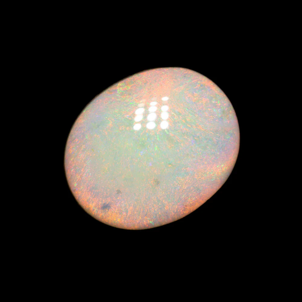 3.53 ct white opal 11.1x9.1x5.4mm - Image 2